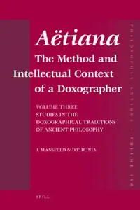 Buy Aëtiana (English, Jaap Mansfeld | Runia) — BookShops.in