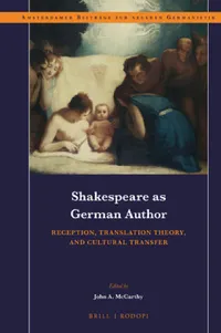 Buy Shakespeare as German Author (English, John a. McCarthy) — BookShops.in