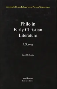 Buy Jewish Traditions in Early Christian Literature, Volume 3 Philo in Early Christian Literature (English, Runia) — BookShops.in