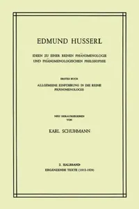 Buy Ideen Zu Einer Reinen Phänomenologie Und Phänomenologischen Philosophie (English, Edmund Husserl | K. Schumann) — BookShops.in