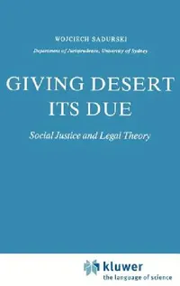 Buy Giving Desert Its Due (English, Wojciech Sadurski) — BookShops.in