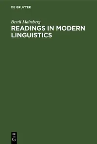 Buy Readings in Modern Linguistics (English, Bertil Malmberg) — BookShops.in