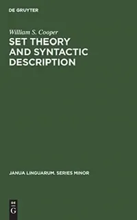 Buy Set Theory and Syntactic Description (English, William S. Cooper) — BookShops.in