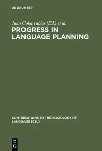 Buy Progress in Language Planning (English, Juan Cobarrubias) — BookShops.in