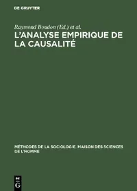 Buy L'analyse empirique de la causalité (English, Raymond Boudon | Paul Lazarsfeld) — BookShops.in