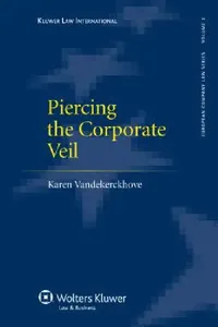 Buy Piercing the Corporate Veil (English, Karen Vandekerckhove) — BookShops.in