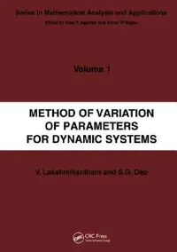 Buy Method of Variation of Parameters for Dynamic Systems (English, V. Lakshmikantham) — BookShops.in