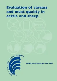 Buy Evaluation of Carcass and Meat Quality in Ruminants: 123 (EAAP Scientific Series) by Lazzaroni, Gigli, Gabina | Wageningen Academic Publishers | Hardcover | English | 2007 — BookShops.in