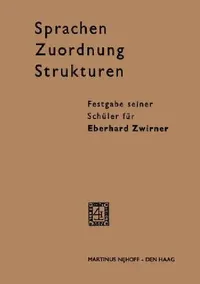 Buy Sprachen - Zuordnung - Strukturen (English, Eberhard Zwirner) — BookShops.in