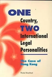 Buy One Country, Two International Legal Personalities (English, Roda Mushkat) — BookShops.in