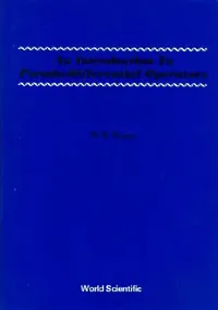 Buy Intro to Pseudo-Differential Operators (English, Wong M W) — BookShops.in