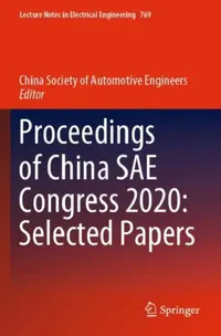 Buy Proceedings of China SAE Congress 2020 (English, China Society of Automotive Engineers) — BookShops.in