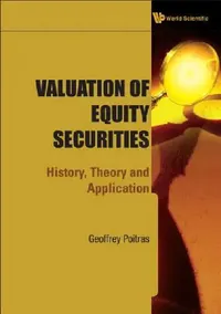 Buy Valuation of Equity Securities (English, Poitras Geoffrey) — BookShops.in