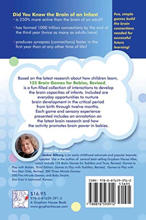 125 Brain Games for Babies by Jackie Silberg – Revised Edition Hardcover view 3