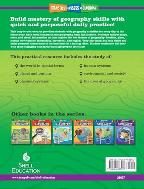 180 Days Geography for Sixth Grade by Jennifer Edgerton view 3