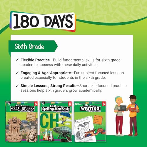 180 Days Geography for Sixth Grade by Jennifer Edgerton view 4