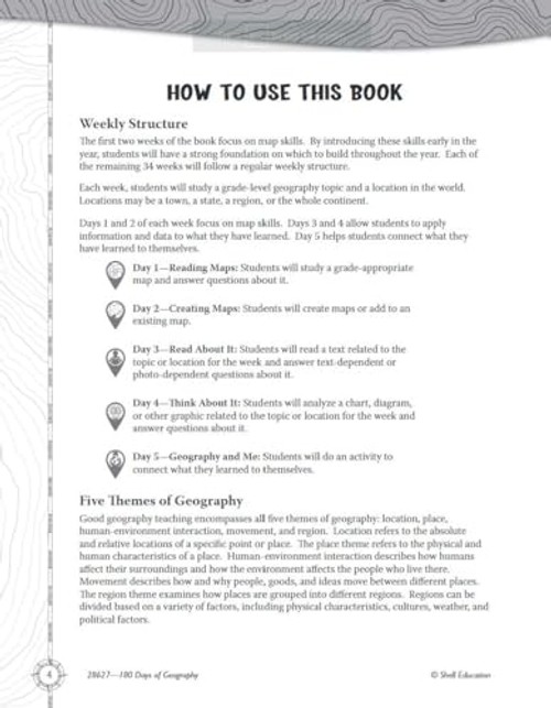 180 Days Geography for Sixth Grade by Jennifer Edgerton view 6