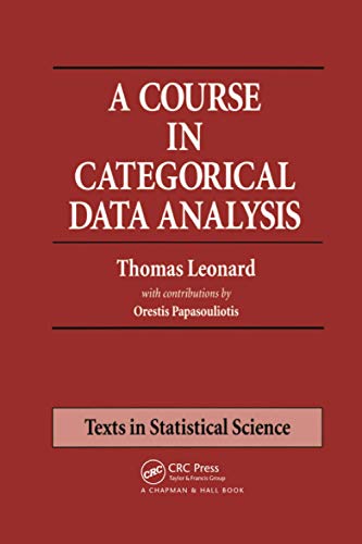 A Course in Categorical Data Analysis: 45 (Texts in Statistical Science) view 2