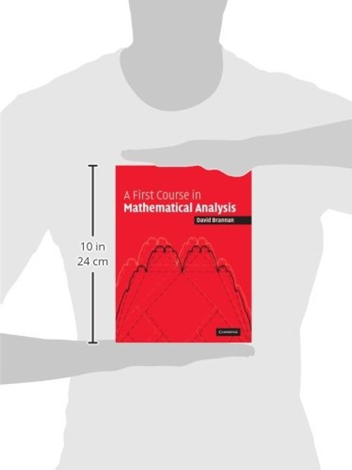 A First Course in Mathematical Analysis by David Brannan – Cambridge Hardcover view 4