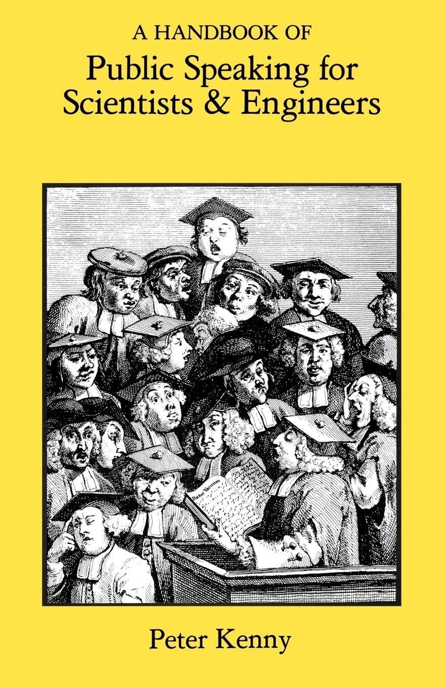 Buy Handbook of Public Speaking for Scientists and Engineers by — BookShops.in