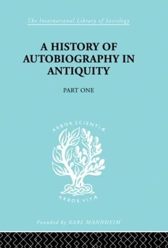 Buy A History of Autobiography in Antiquity (English, Misch Georg) — BookShops.in