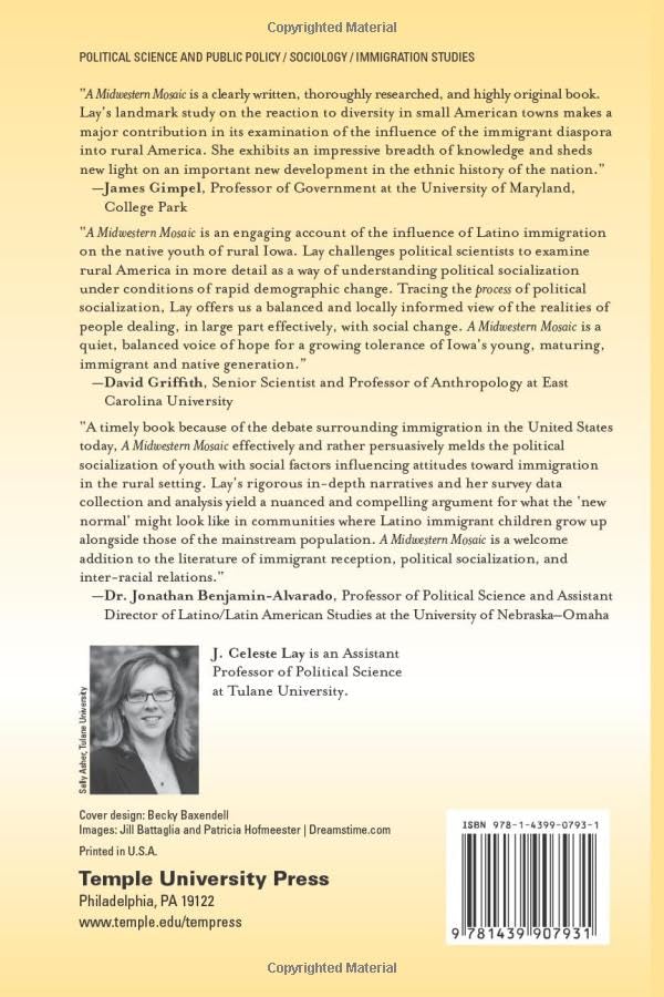 A Midwestern Mosaic: Immigration and Political Socialization in Rural America (Social Logic of Politics) view 3
