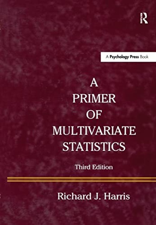 A Primer of Multivariate Statistics – Richard J. Harris view 2