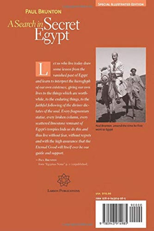 Search in Secret Egypt: Special Illustrated Edition – Paul Brunton view 3
