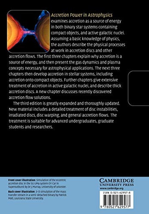 Accretion Power in Astrophysics - Juhan Frank - Cambridge University Press view 3
