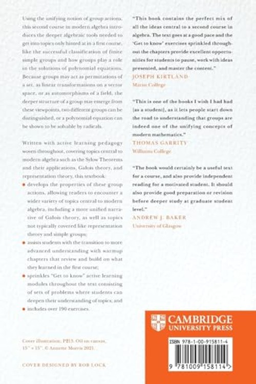 Actions of Groups by John McCleary – Cambridge University Press view 3
