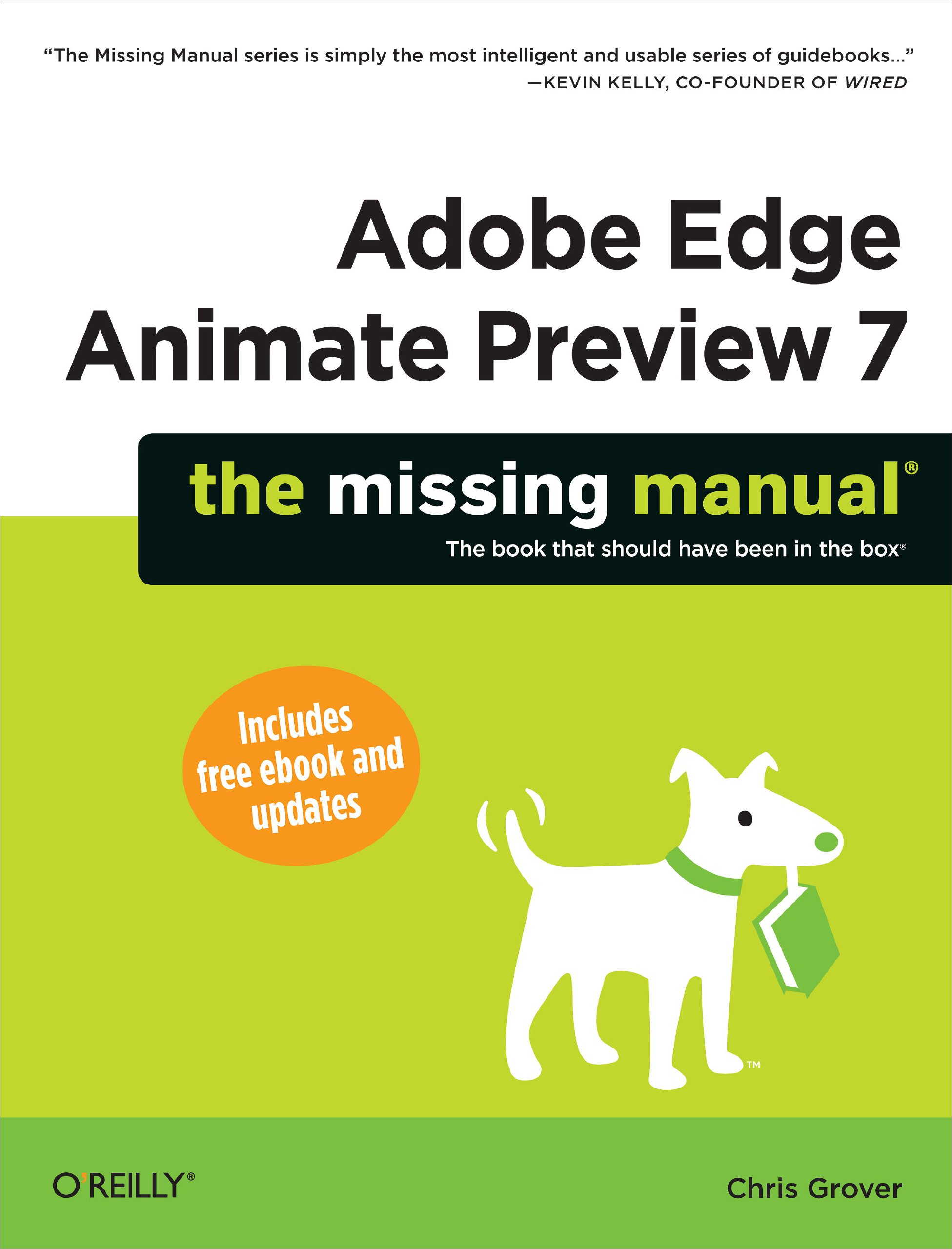Buy Adobe Edge Animate Preview 7 – Missing Manual by Chris Grove — BookShops.in