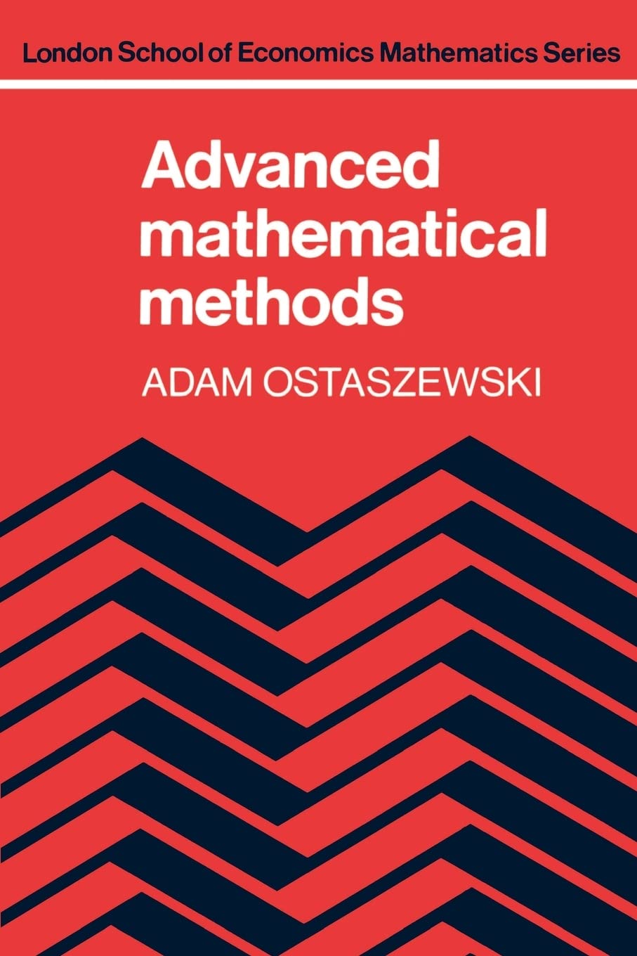Buy Advanced Mathematical Methods by Adam Ostaszewski — BookShops.in