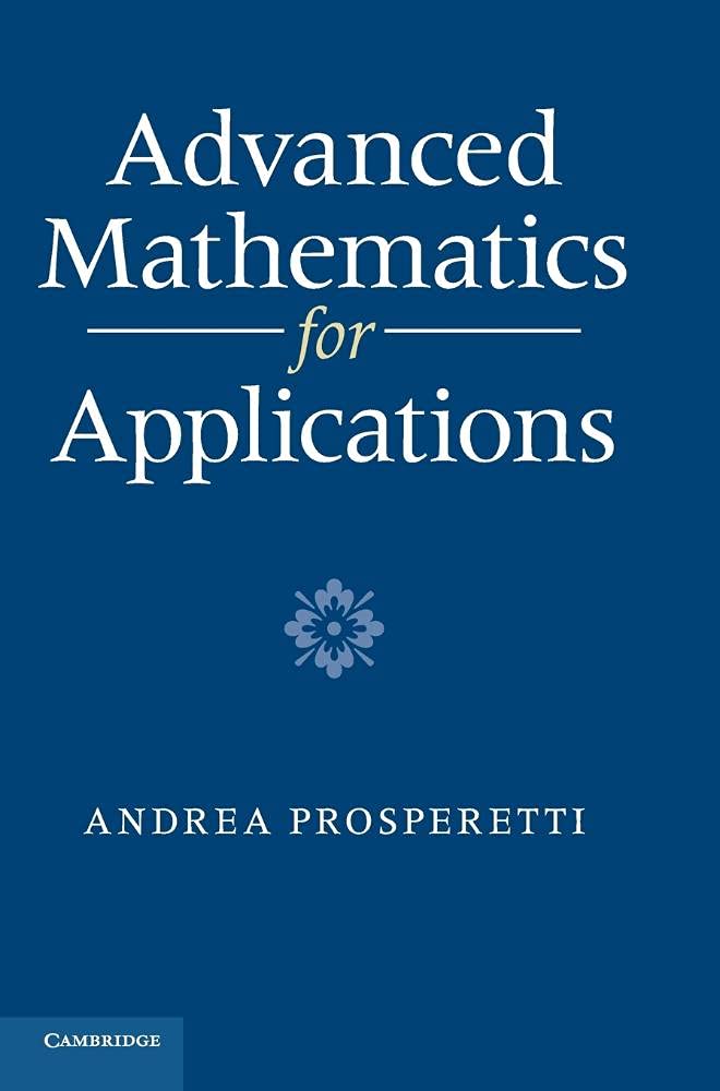 Buy Advanced Mathematics for Applications by Prosperetti — BookShops.in