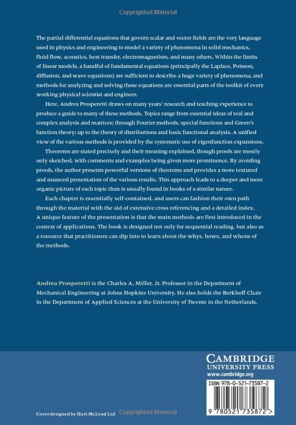 Advanced Mathematics for Applications – Andrea Prosperetti view 3