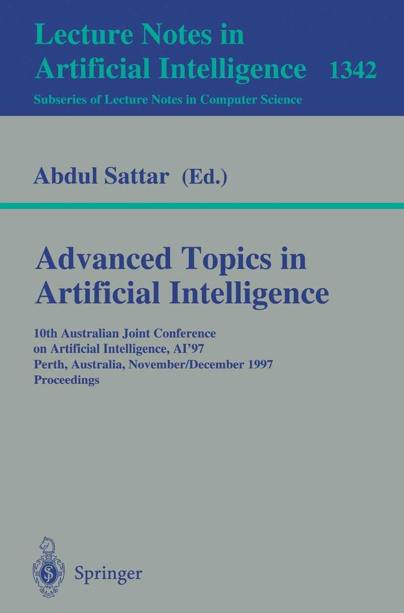 Buy Advanced Topics in Artificial Intelligence (English, Abdul Sattar) — BookShops.in