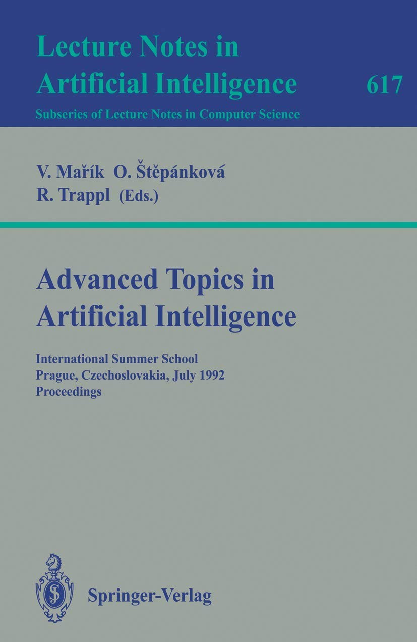 Buy Advanced Topics in Artificial Intelligence (English, Vladimir Marik | Olga Stepankova | Robert Trappl) — BookShops.in