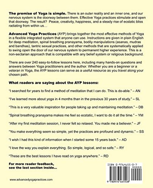 Advanced Yoga Practices: Easy Lessons for Ecstatic Living by Yogani view 3