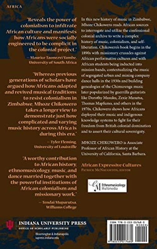 African Music, Power, and Being in Colonial Zimbabwe – Mhoze Chikowero view 3