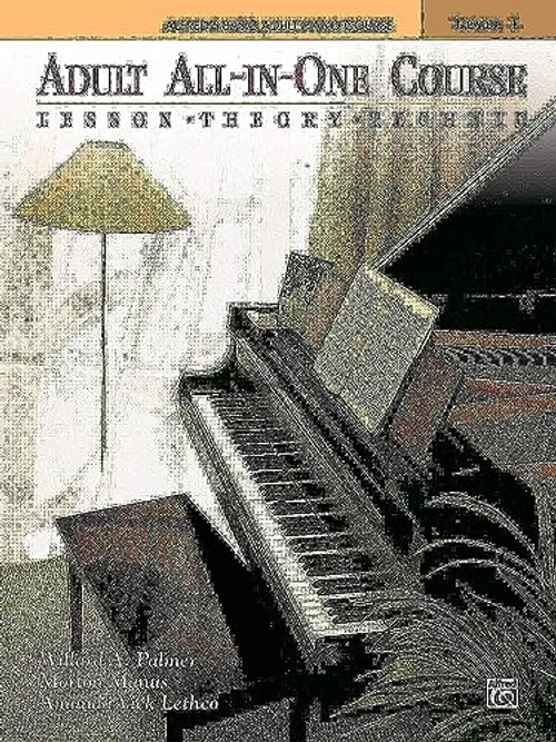 Alfred's Basic Adult All-In-One Course - Piano Lesson, Theory & Technic Book view 2