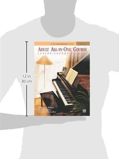 Alfred's Basic Adult All-In-One Course - Piano Lesson, Theory & Technic Book view 6