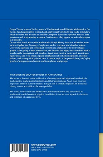 Algebraic Graph Theory: Morphisms, Monoids and Matrices: 41 (De Gruyter Studies in Mathematics, 41) view 3