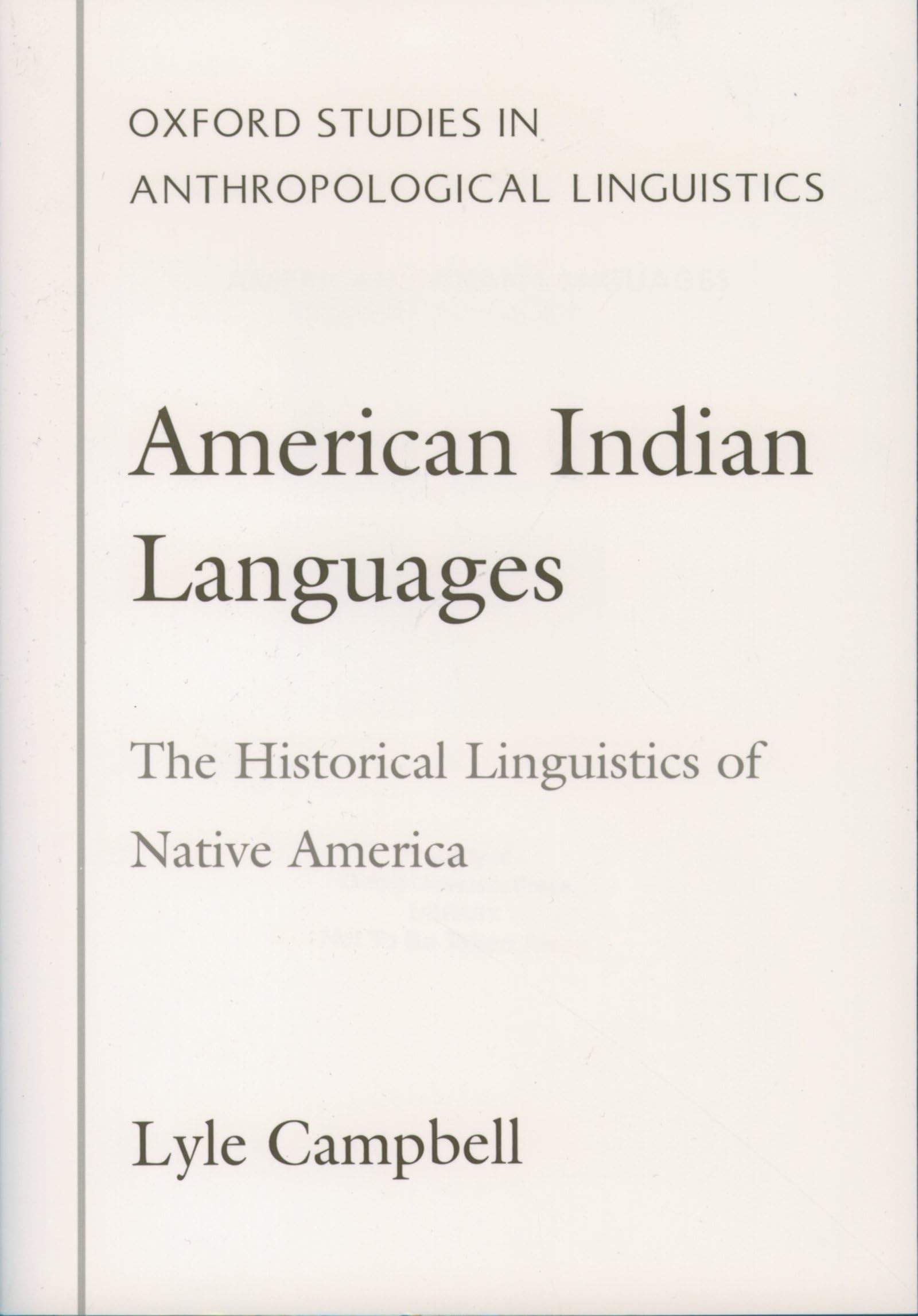 Buy American Indian Languages (English, Lyle Campbell) — BookShops.in