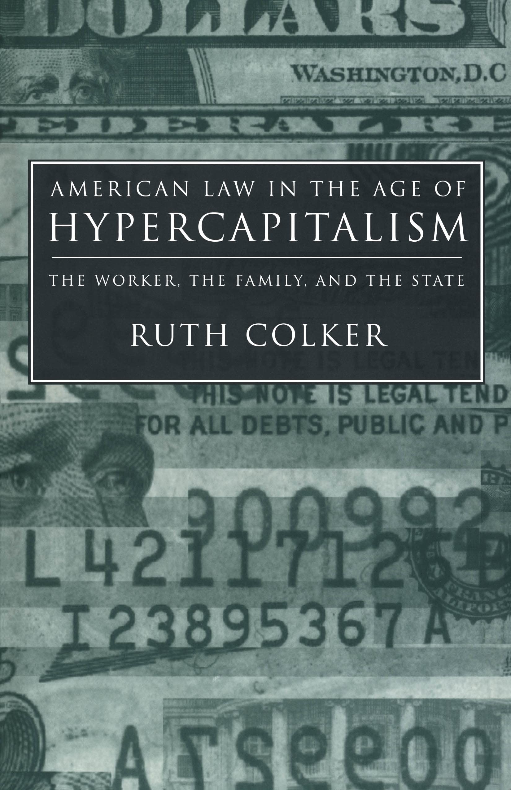 Buy American Law in the Age of Hypercapitalism (English, Ruth Colker) — BookShops.in