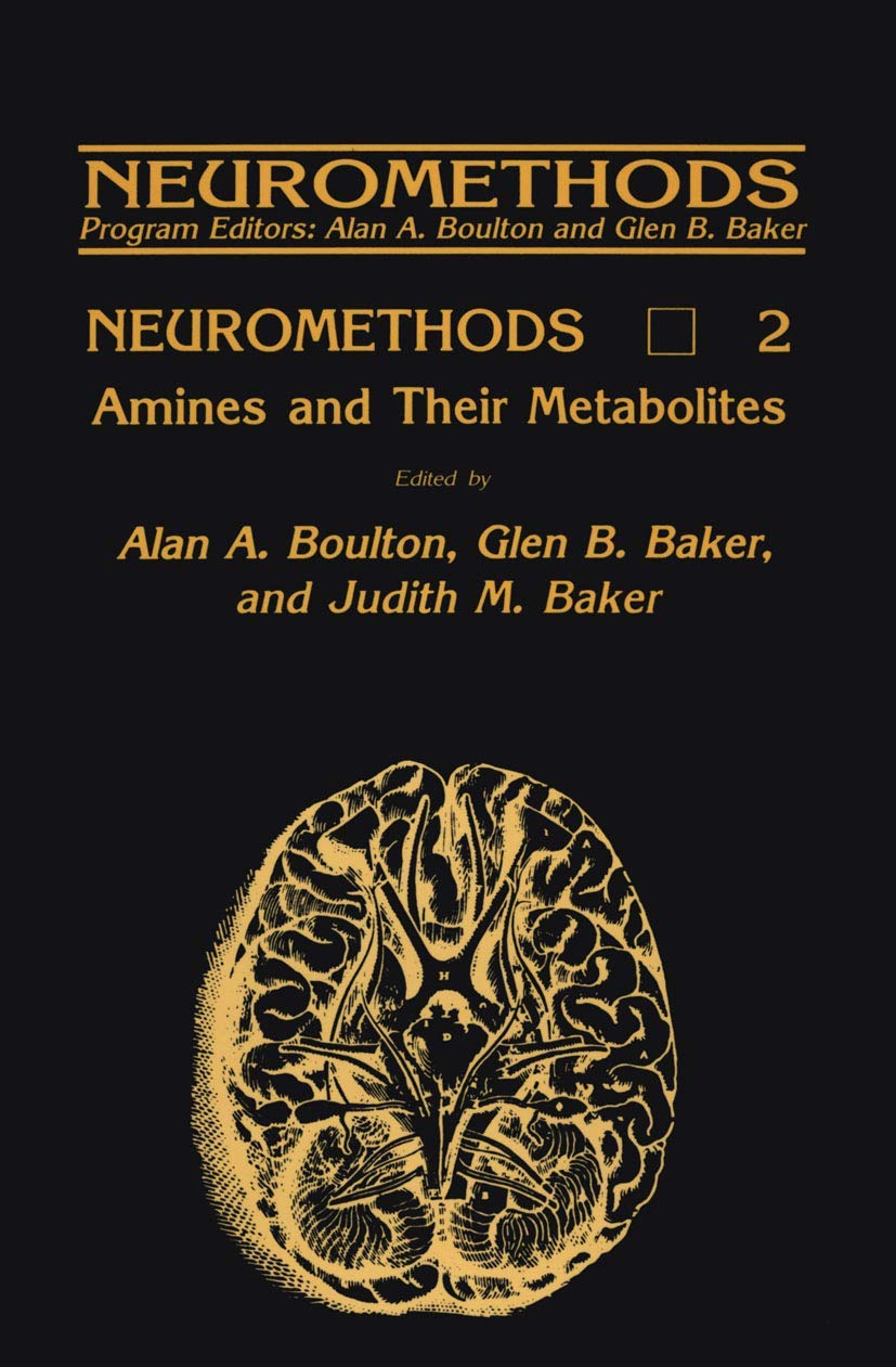 Buy Amines and Their Metabolites: 2 (Neuromethods) — BookShops.in