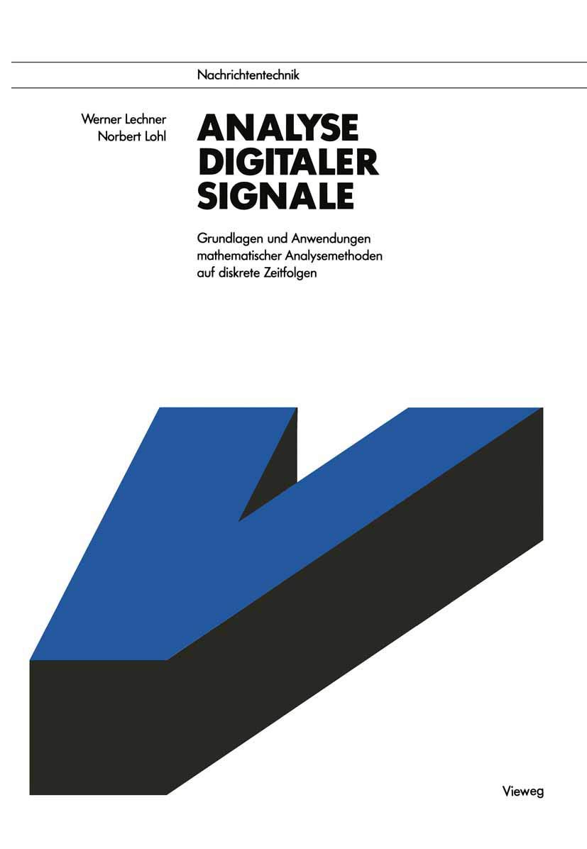 Buy Analyse digitaler Signale by Werner Lechner — BookShops.in