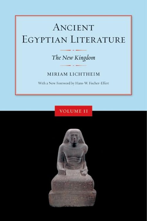 Buy Ancient Egyptian Literature, Volume II — BookShops.in