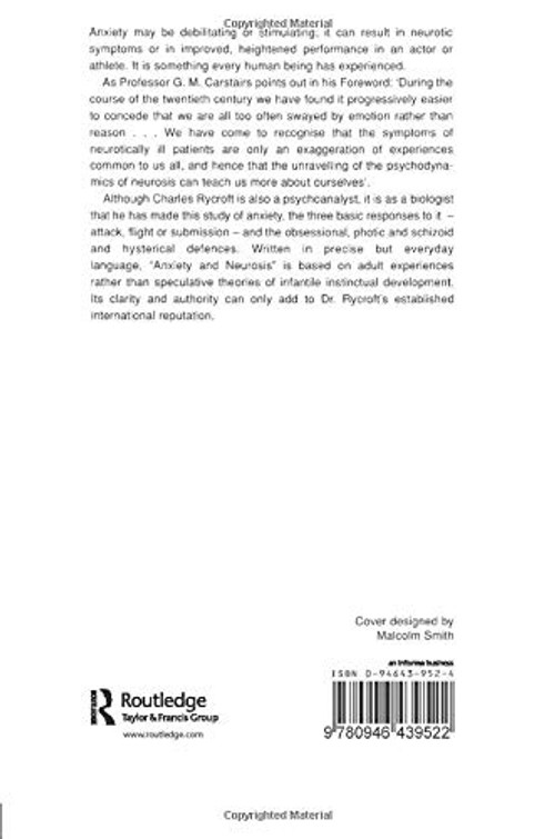 Anxiety and Neurosis – Charles Rycroft | Karnac Books view 2