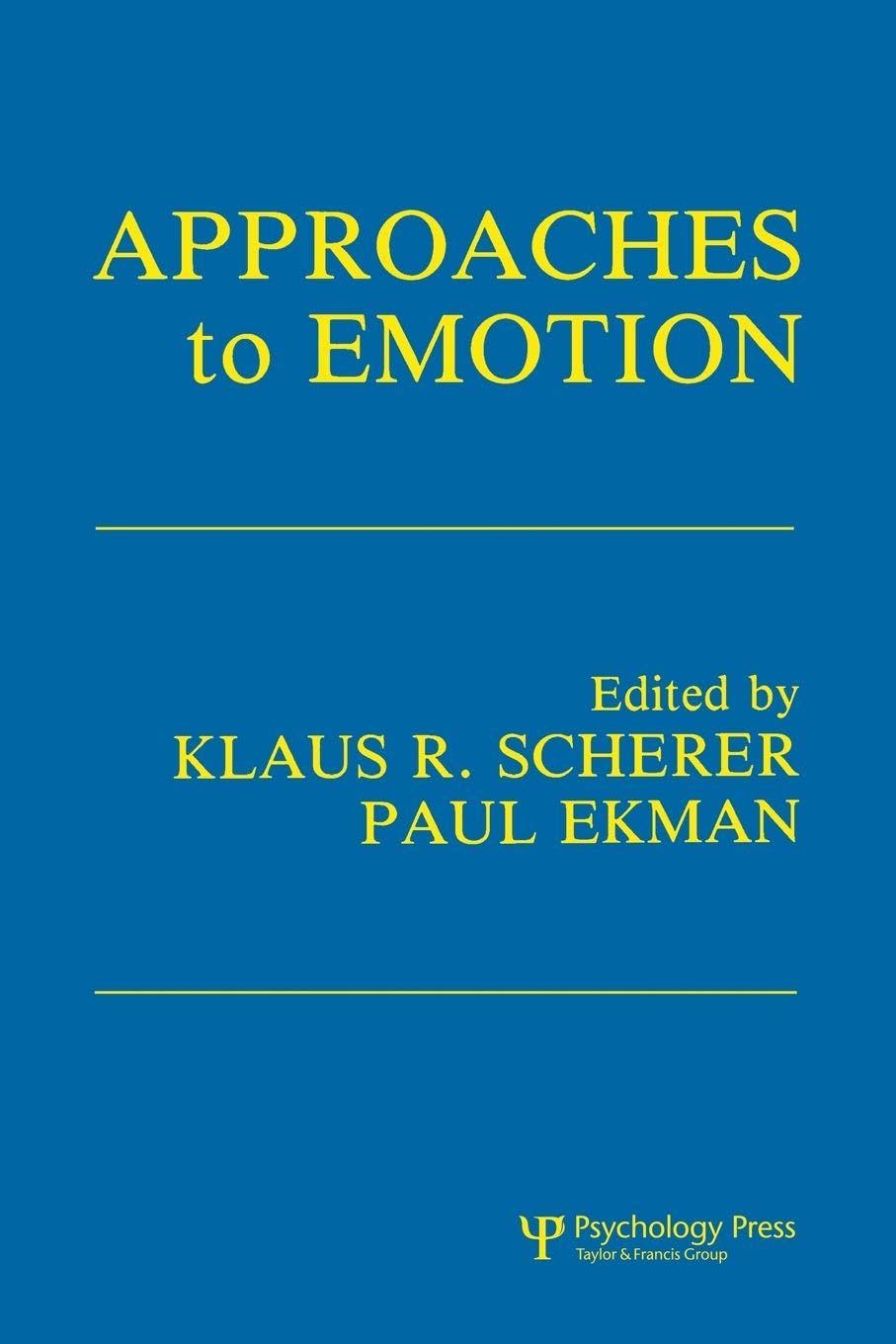 Buy Approaches to Emotion by Klaus R. Scherer — BookShops.in