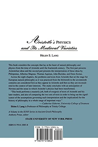 Aristotle's Physics and Its Medieval Varieties (English, Helen S. Lang) view 3
