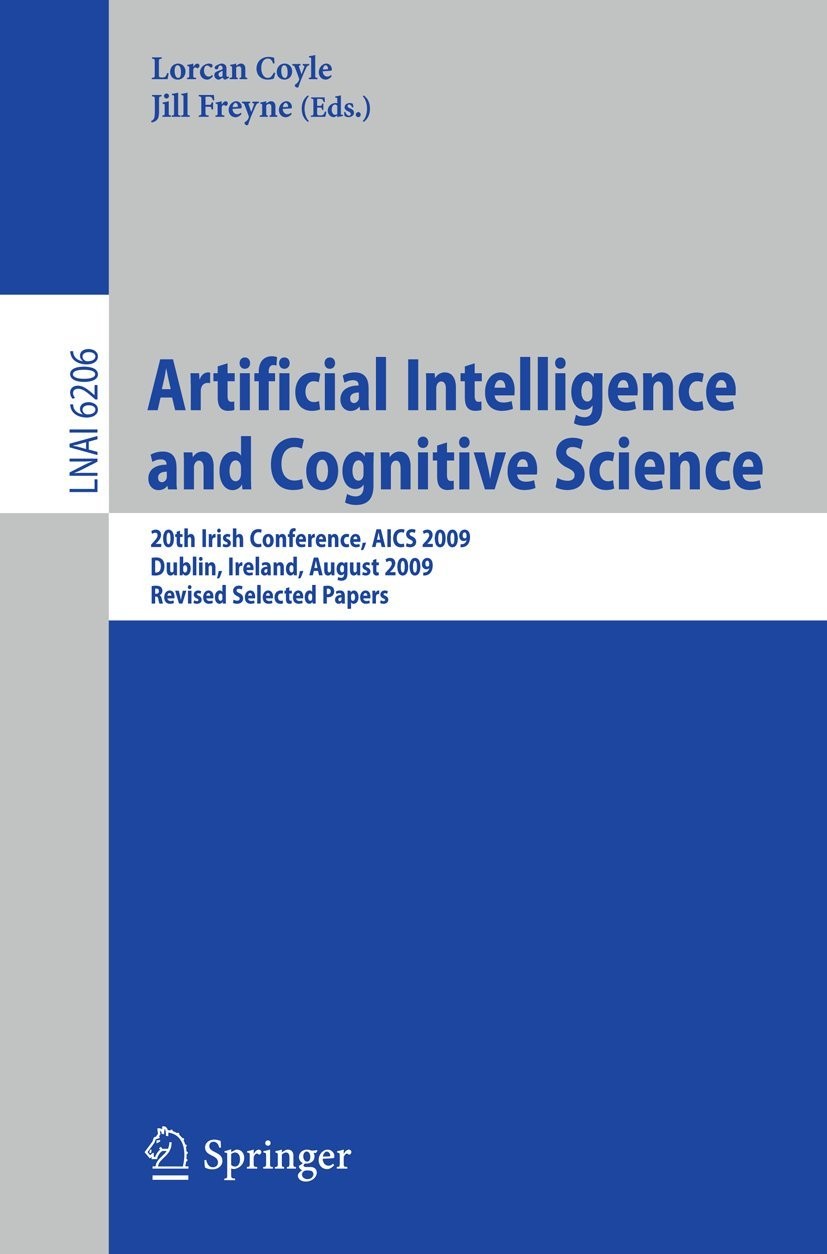 Buy Artificial Intelligence and Cognitive Science (English, Lorcan Coyle | Jill Freyne) — BookShops.in